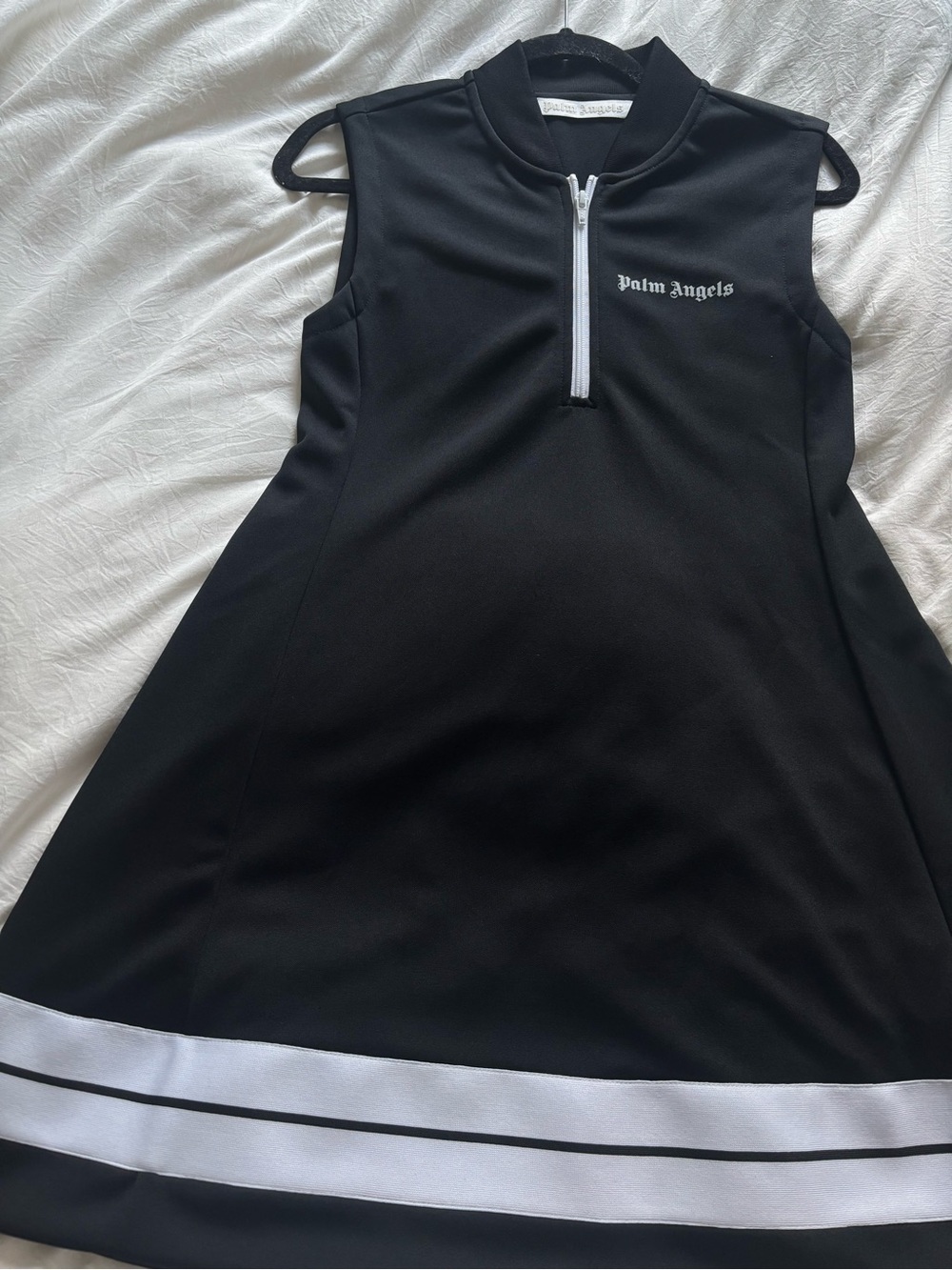 Palm Angels Black tennis dress